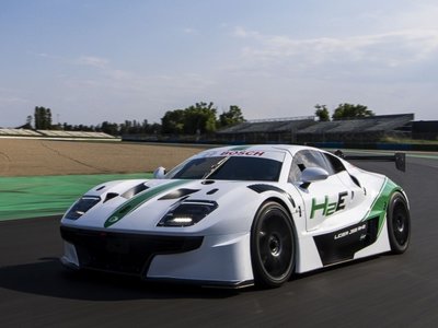 Ligier и Bosch представили гоночную машину c водородным двигателем