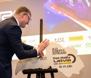 WRC проведет специальное мероприятие посвященное Tet Rally Latvia