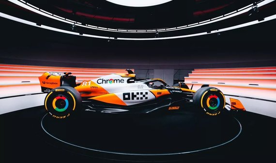 McLaren представили свою особую ливрею на Гран-при Сингапура