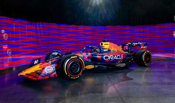 Red Bull представили специальную ливрею для Гран-при Великобритании.