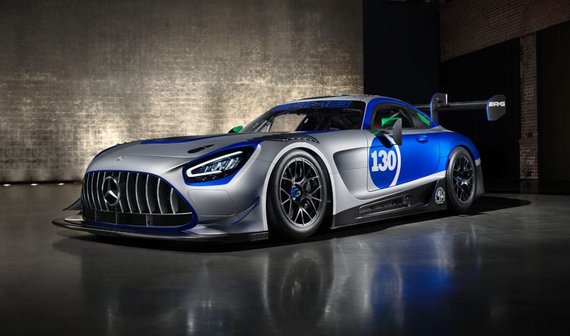 Mercedes презентовали последний AMG GT3 в честь 130-летия марки в автоспорте.