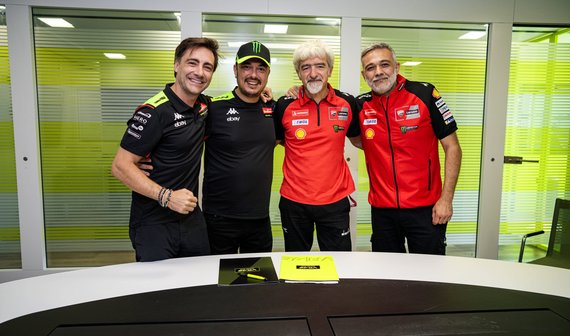 Ducati объявили о заводской поддержке VR46 в MotoGP.