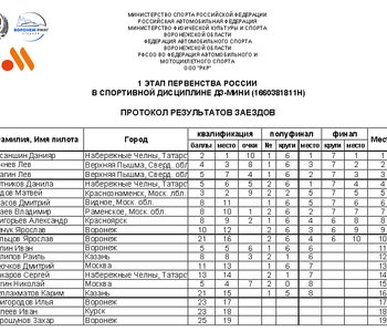 Результаты Д3-Мини